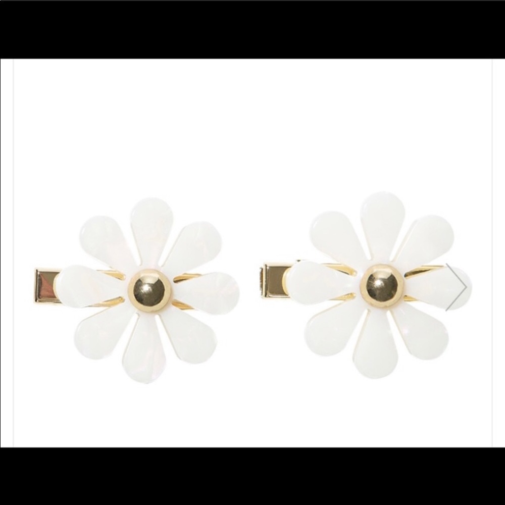 Each Jewels Flower Hair Clip (2 Pack) NWT